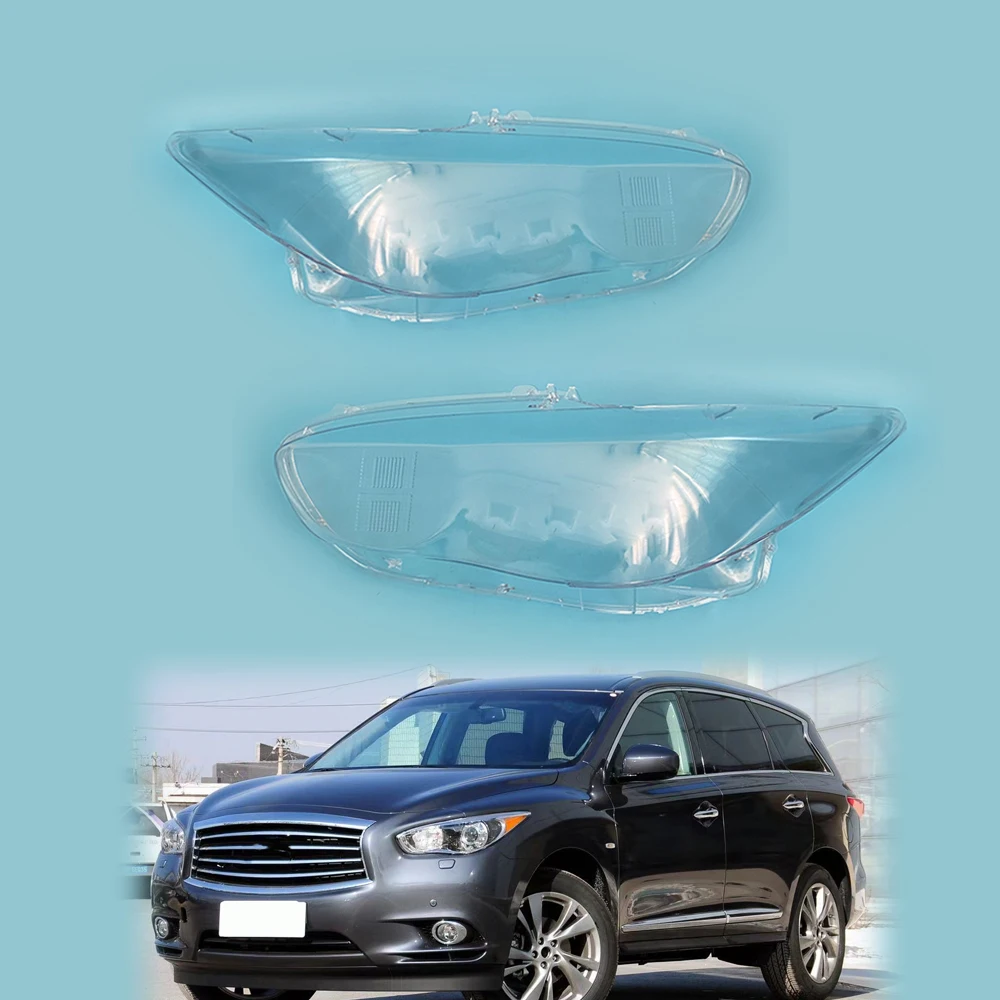 

For INFINITI JX35 2013 QX60 2014 2015 Car Front Headlight Lens Cover Shell NEW