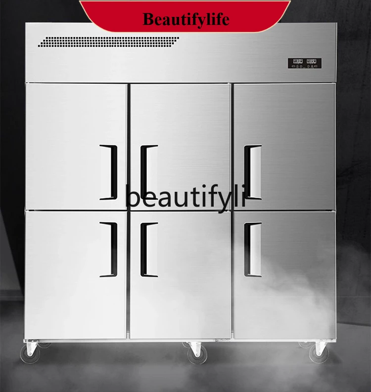 

AB02 Новые атмосферные, коммерческие кухонные шкафы, большие коммерческие холодильные шестидверные