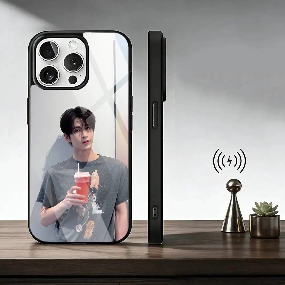Actor-r Linghe Zhang Phone Case For iPhone17,16,15,14,13,12,11 Plus,Pro Supports Magnetic Wireless Charging
