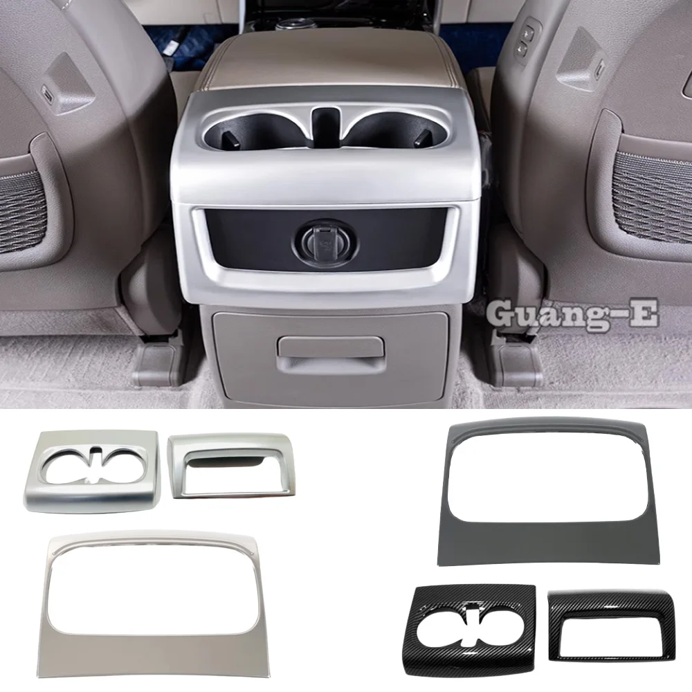 

ABS/Steel Car Rear Air Outlet Vent Cover For Kia Carnival Sedona KA4 2021 2022 2023 2024 Trim Decoration Trim Inner Accessories