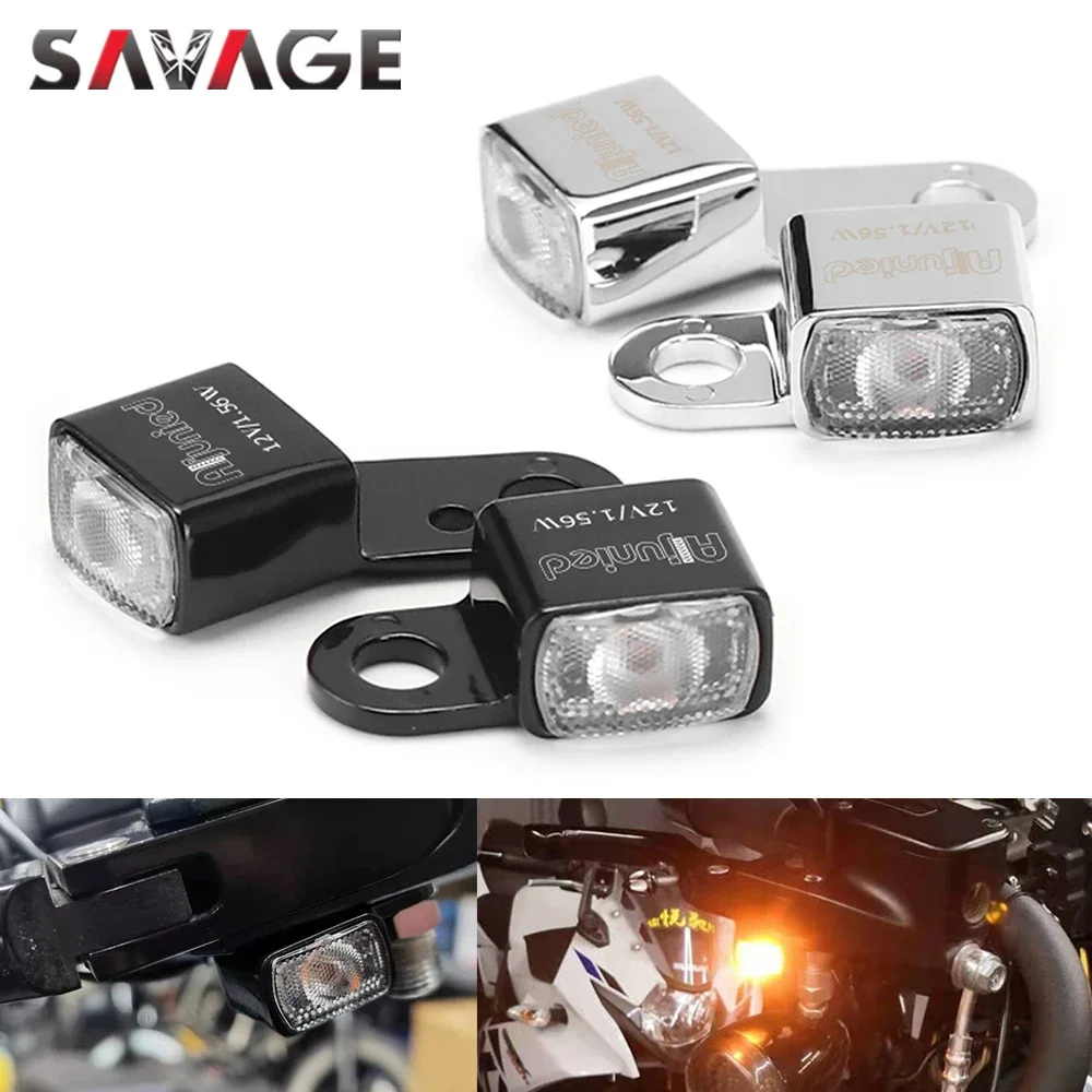 LED Turn Signal Indicator For Harley Softail Standard/ Street Bob/ Fat Boy/ Fat Bob/ Slim/ Low Rider Motorcycle Flasher Light