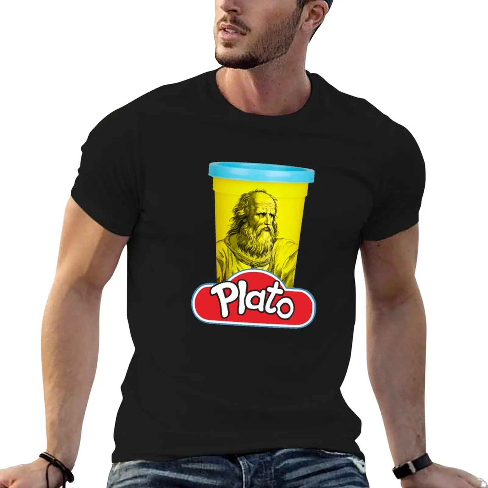 T-shirt à thème de Noël avec jeu de mots sur la philosophie de Platon