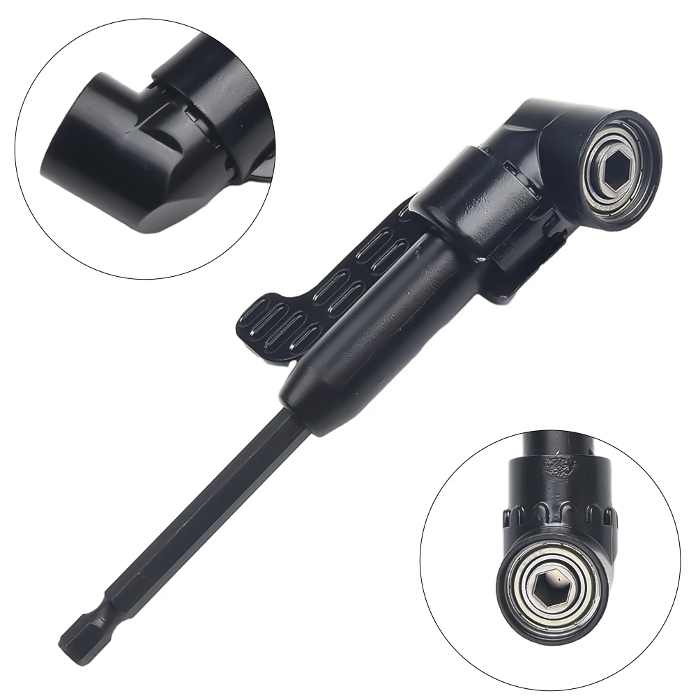 Power Tools Driver Adapter 105 Degree Angle Corner Shank Drill Bit Extension Drilling For Hand Wrench 1/4inch Hex Handle