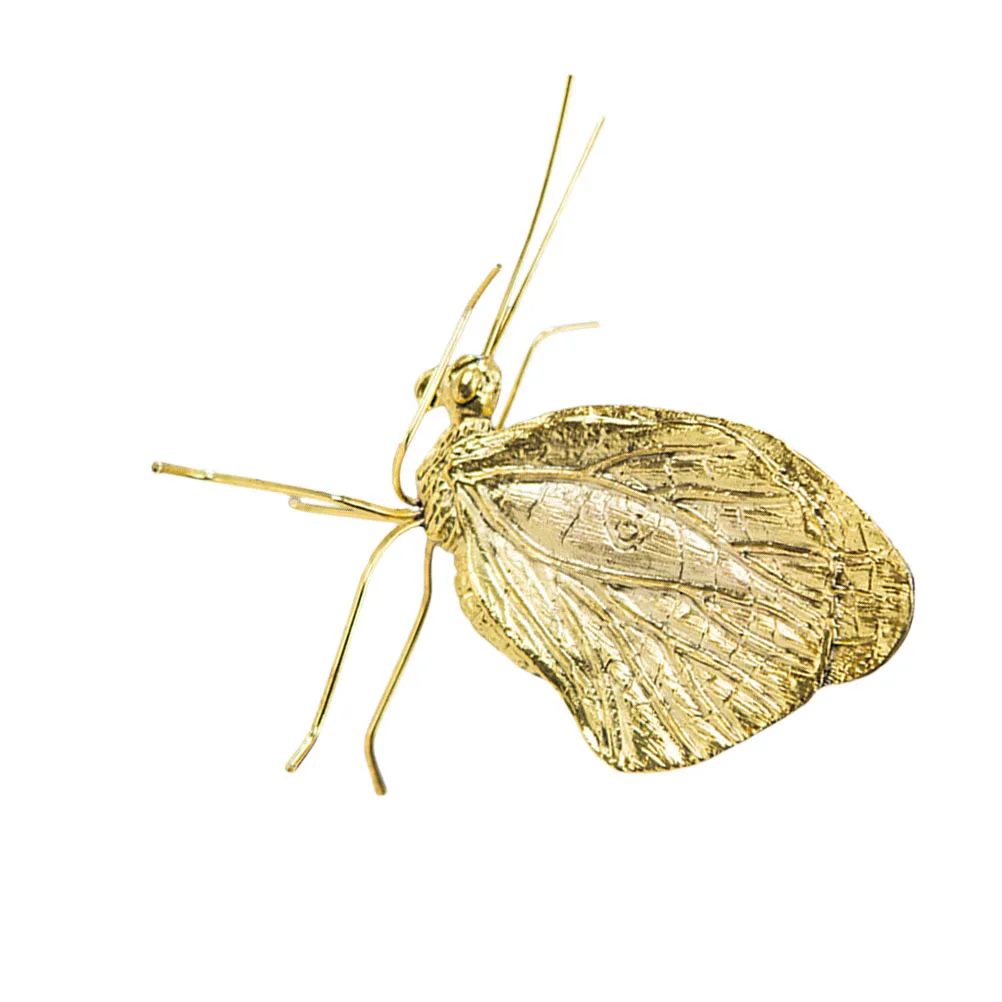 

1Pcs Ornament Alloy Craft Desktop Sculpture Home Decoration Elegant Artistic Butterflies Statue Decor Gift