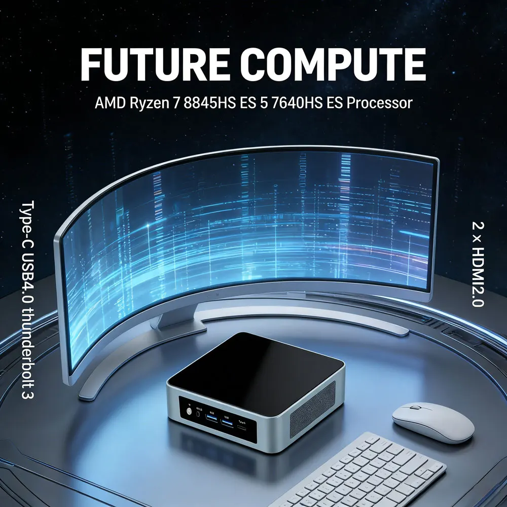 Mini Pc Amd Ryzen 7…