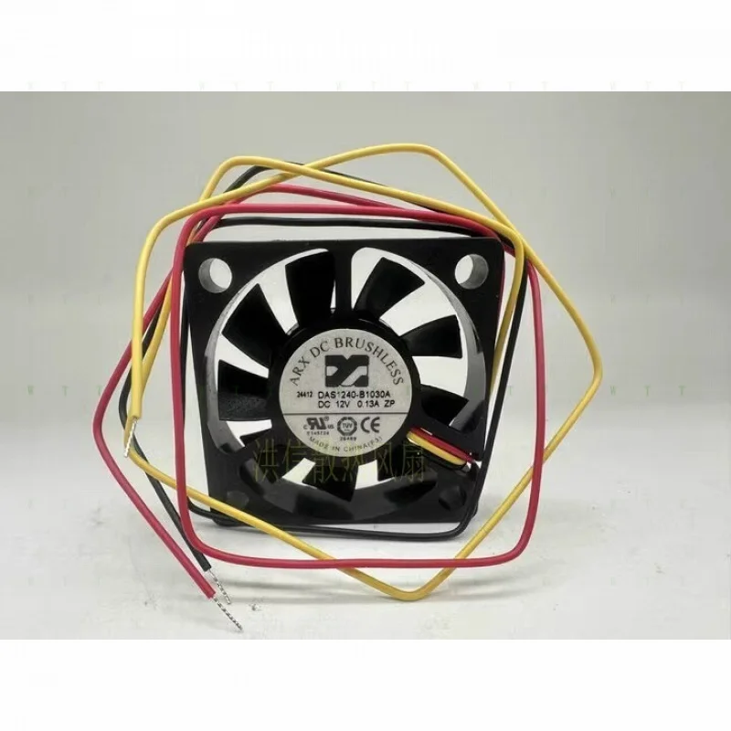 

H 1 pcs ARX 4010 DAS1240-B1030A DC12V 0.13A 3-wire 4CM fan