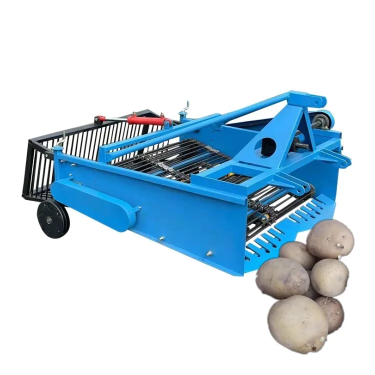 Tractor Mounted 3 Point Machines Pto Two Rows Potato Harvester Walk-behind Small Potato Harvester