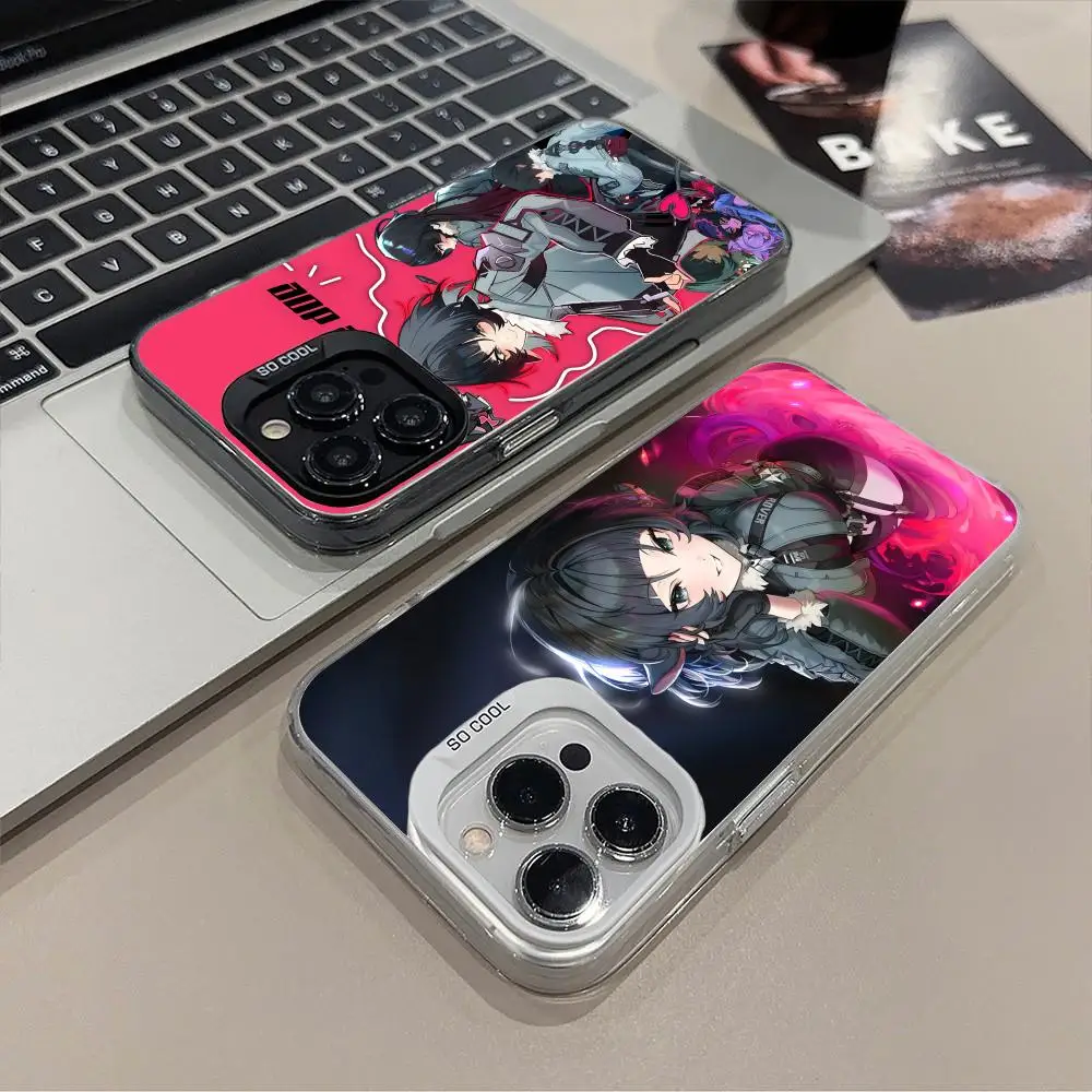 

Zenless Zone Zero Jane Doe Phone Case for iPhone 17 16 15 14 13 12 11 X XR XS 8 7 Pro Max Plus Translucent Colour Protective