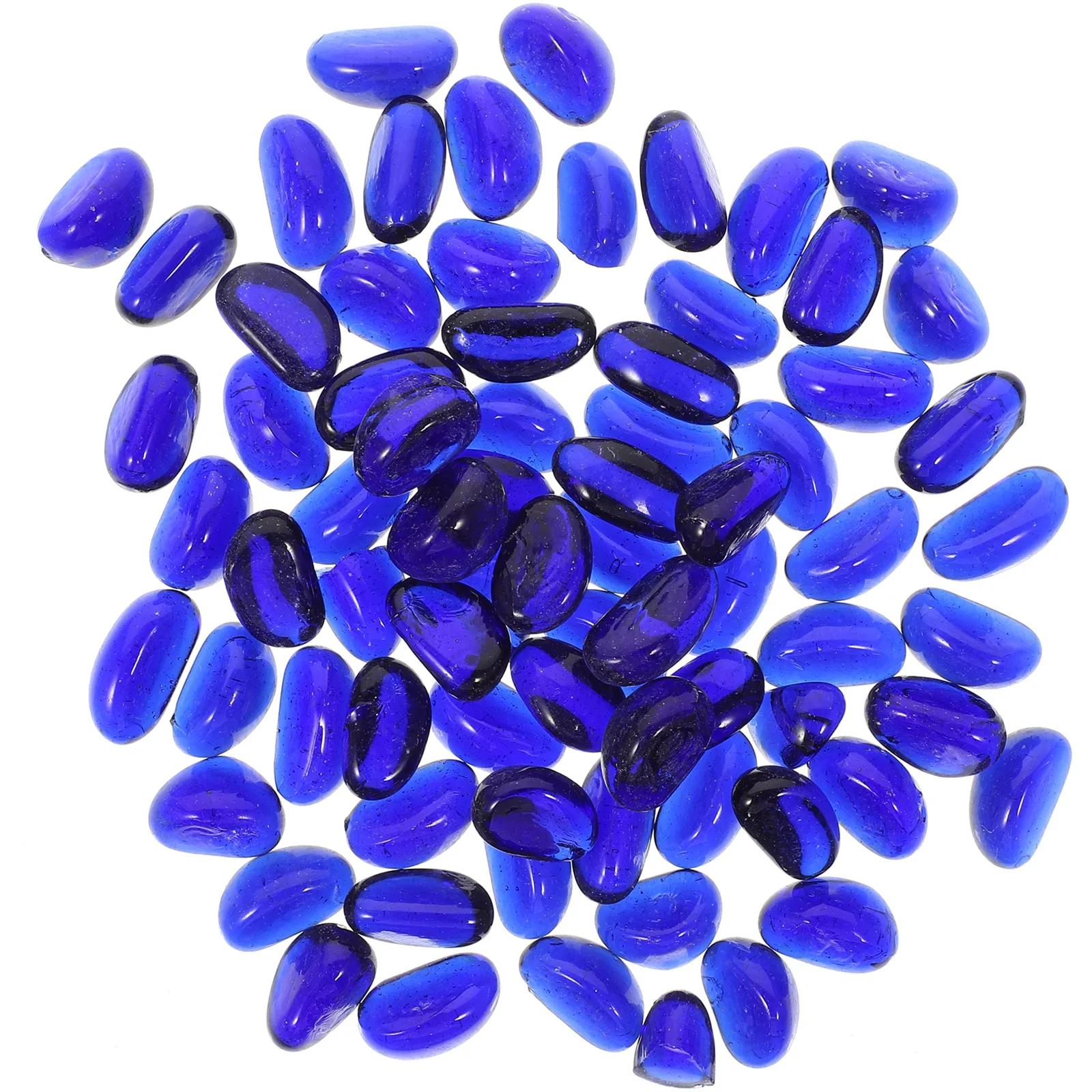 

2 Bags Fish Tank Landscaping Stone Aquarium Decor Frosted Glass Decorations Small