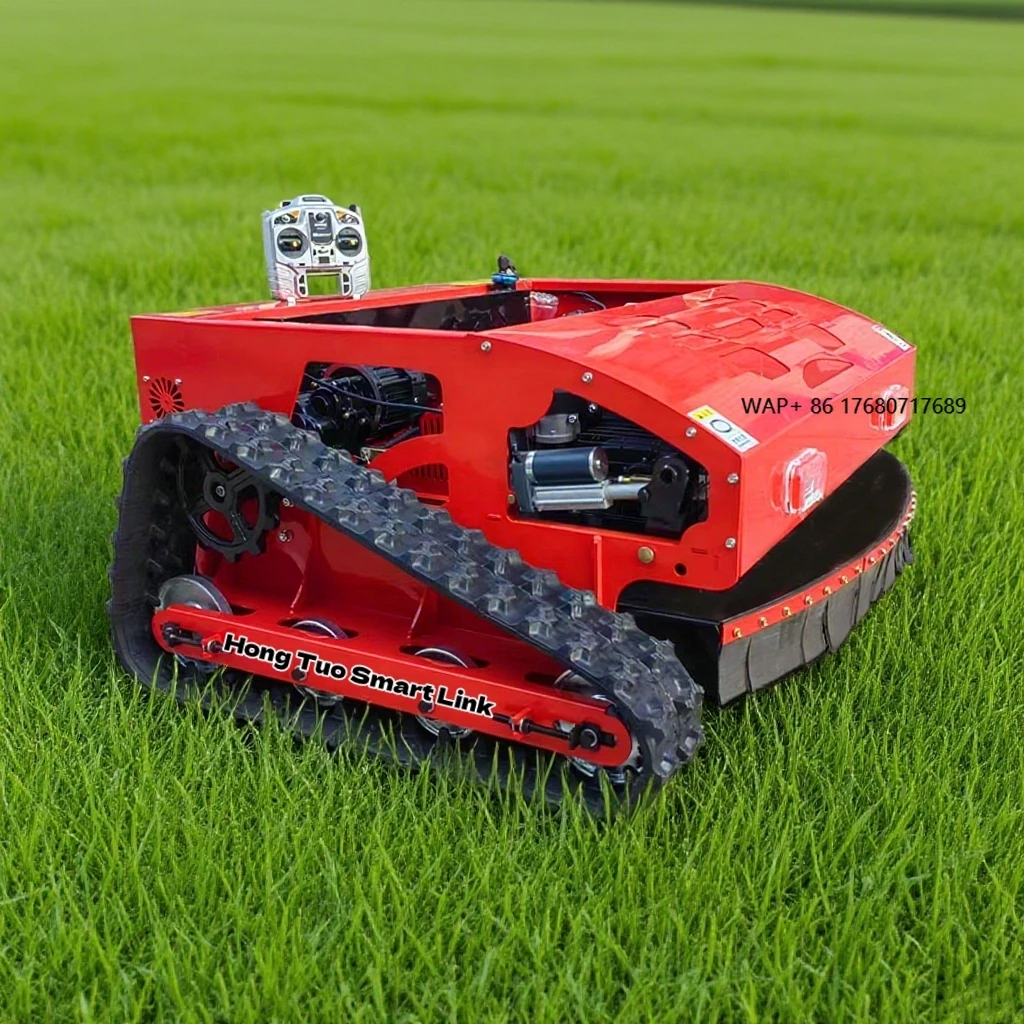 

Газонокосилка-робот на гусеничном ходу с дистанционным управлением, одобренная CE, высококачественная, для сельского хозяйства, производство Китай