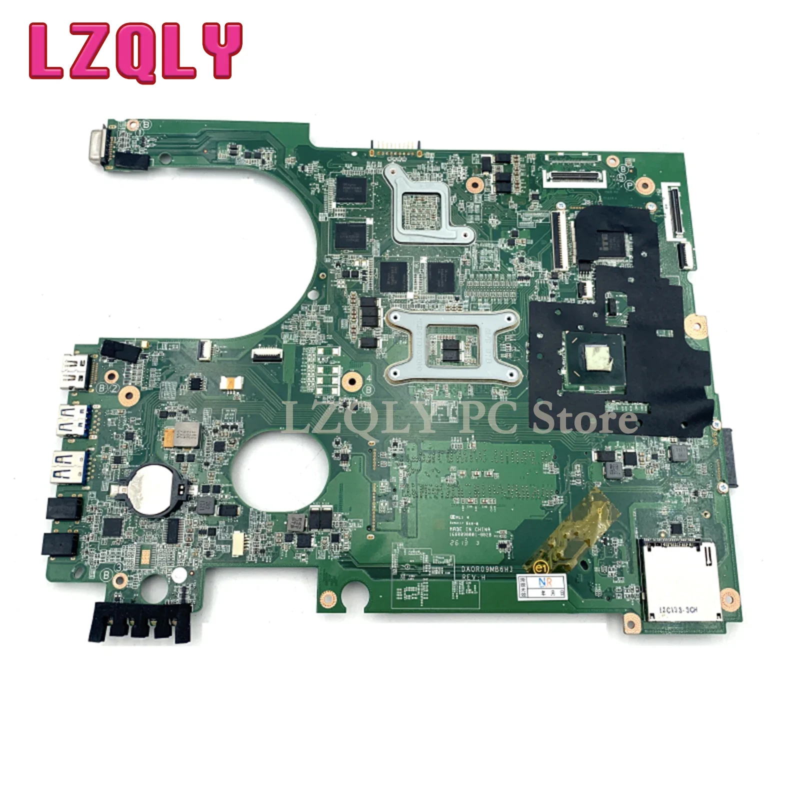 LZQLY For DELL 17R 7720 DA0R09MB6H1 DA0R09MB6H3 CN-0MPT5M MPT5M 0MPT5M Laptop Motherboard GT650M 2GB GPU HD4000 3D Version