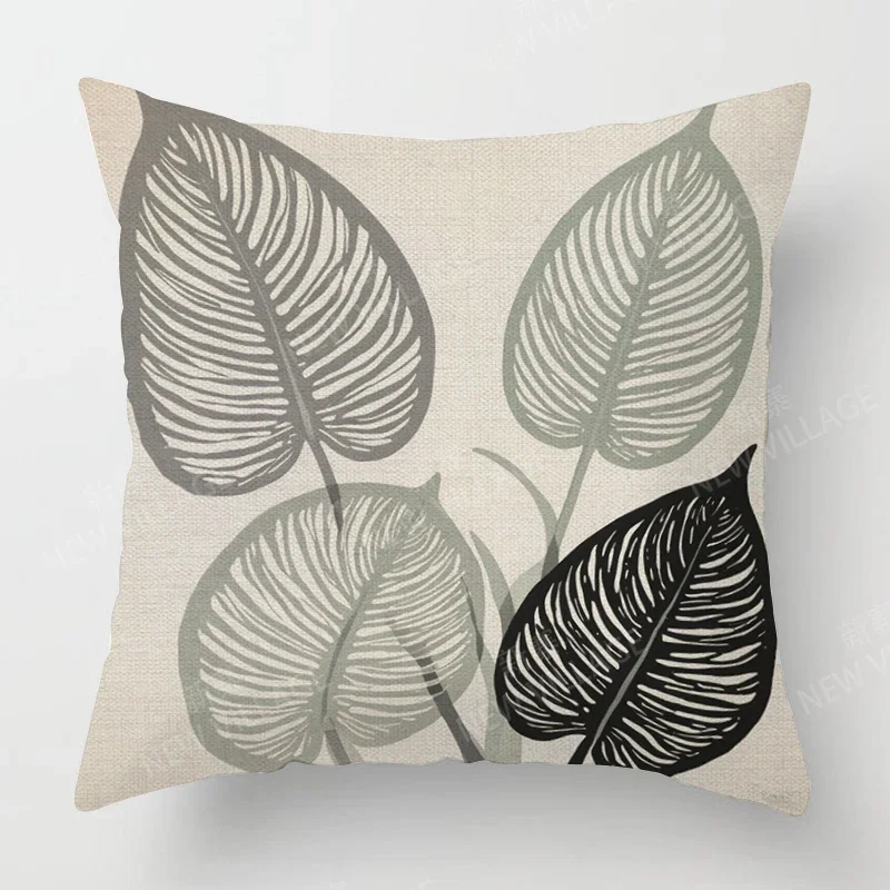 Modern Decorative Cushion for Home Living Room Decor Throw Pillow Cover 45*45 40x40cm 60x60cm 45x45cm 50x50cm boho plant sofa