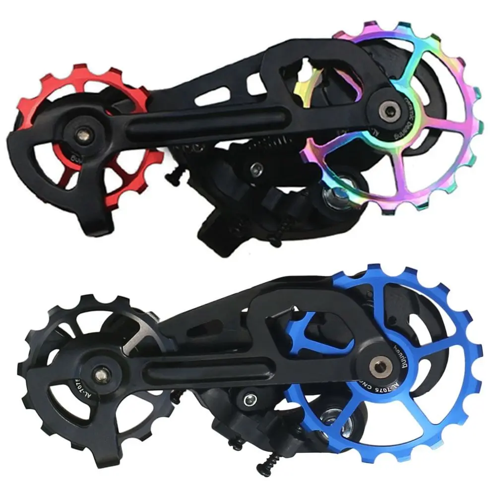 2024 10T-17T Bicycle Guide Wheel Bicycle Parts Sporting Goods Bike Rear Derailleur Jockey Wheel POM MTB Pulley Jockey Wheel