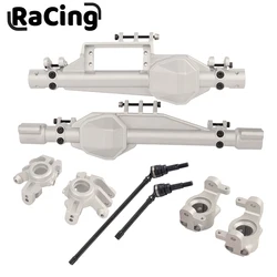 Metal dianteiro e traseiro AR14B Eixo Habitação CVD Drive Shaft, Steering Knuckle para 1:10 RC, Rock Bouncer, Axial RBX10 Ryft, Peças de atualização do carro