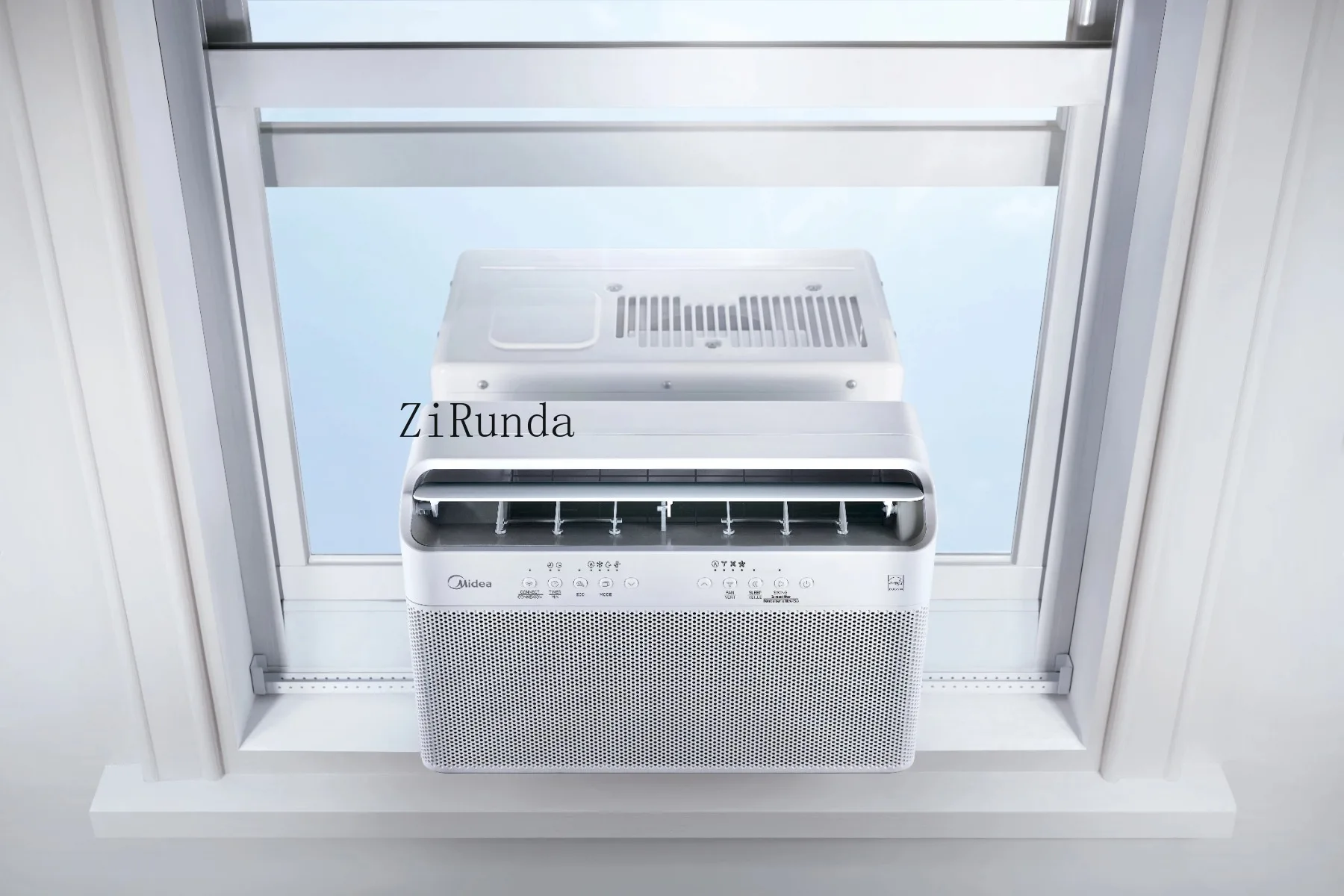 窓やエアコン用のU字型インテリジェントインバーターは、35% のエネルギーを生成し、最大350平方フィートの冷却面積を持ちます