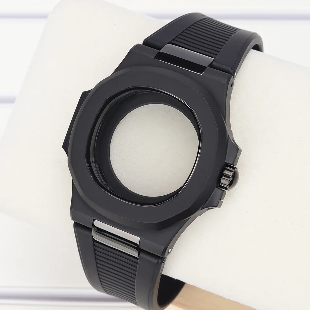 40mm-high-quality-watch-case-bracelet-sapphire-glass-for-nh35-nh36-nh34nh38-nh70-nh72-4r36-movement-glass-back-modified-nautilus