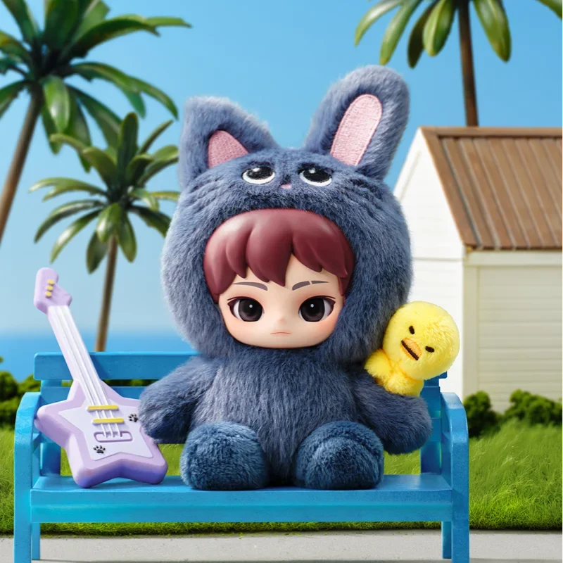 POP MART Fluffy Club Riize Series Blind Box Original Toys Guess Bag Mystery Box Doll Anime Figure Ornament