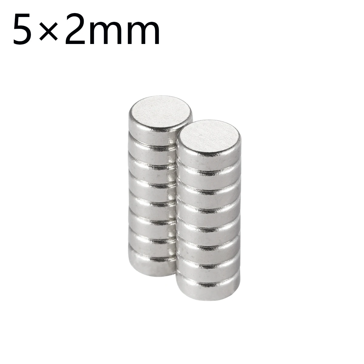 50~500pcs Dia 5x2mm Small Round Neodymium Magnet N35 Super Strong DIY Fridge Magnet Magnetic Fasteners and Badges 5*2mm