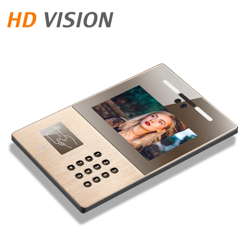 Villa Building Video Intercom,Ip Video Intercom System Telephone Doorbell,Audio Video Intercom 2 Wires Video Door Phone