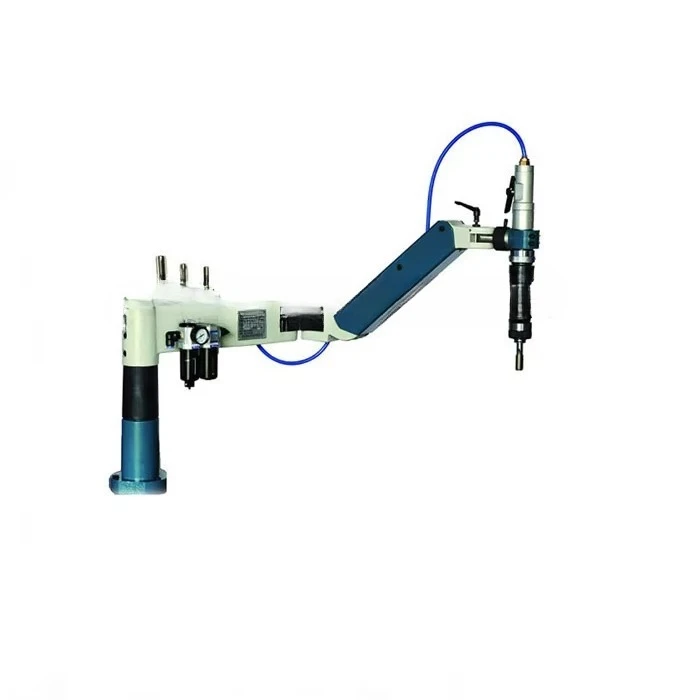 High Precision High-Accuracy M3-27 Pneumatic Bench Drilling Machine Flexible Arm 360 Degree Tap 220V CNC 60mm Max Drilling Dia