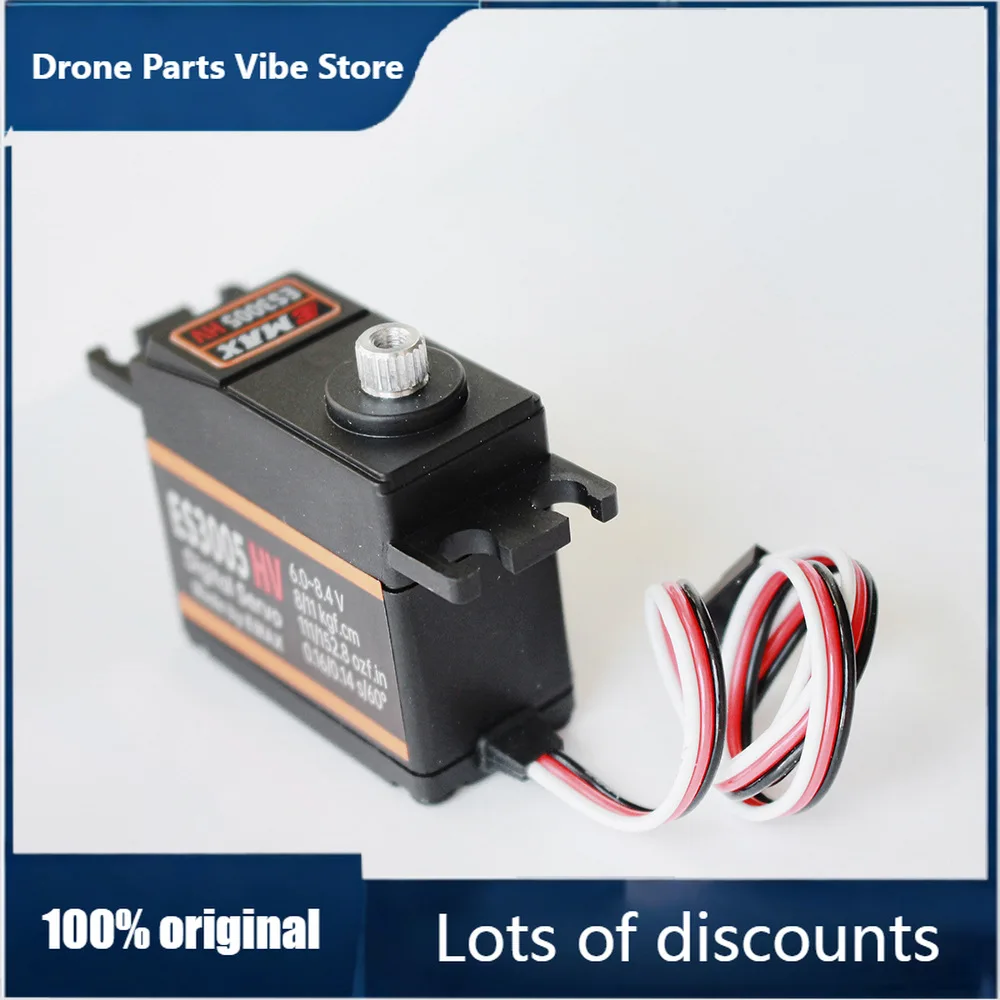 Servo de Metal FyES3005HV para Aeronaves RC de Asa Fixa, 43g, À Prova D'Água, Acessório Analógico de Alta Tensão para Robôs