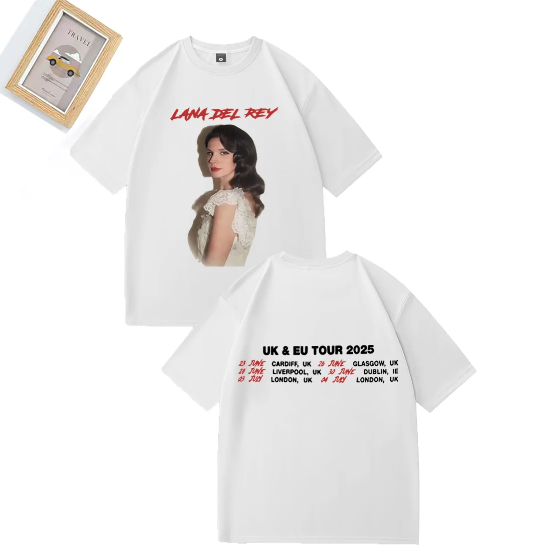 

Lana Del Rey T-shirt Men Women's clothing UK & EU TOUR 2025 Hot Fashion T shirts Hip Hop Casual Cotton Short Sleeve streetwear