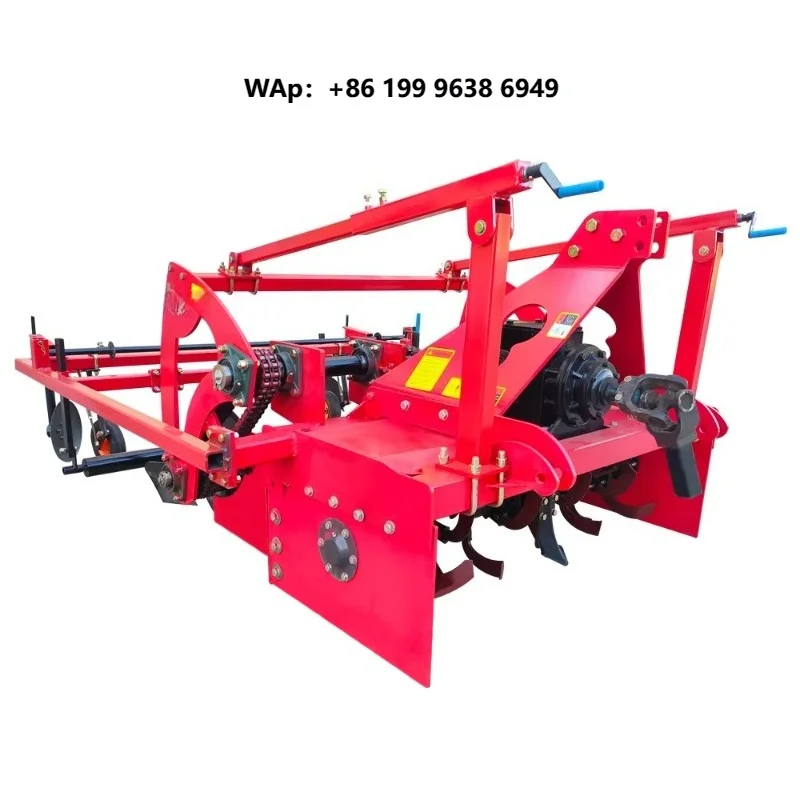 Agriculture Bed Former Seedbed Shaper Rotary Tiller with Ridging Machine Strawberry Ridging Machine