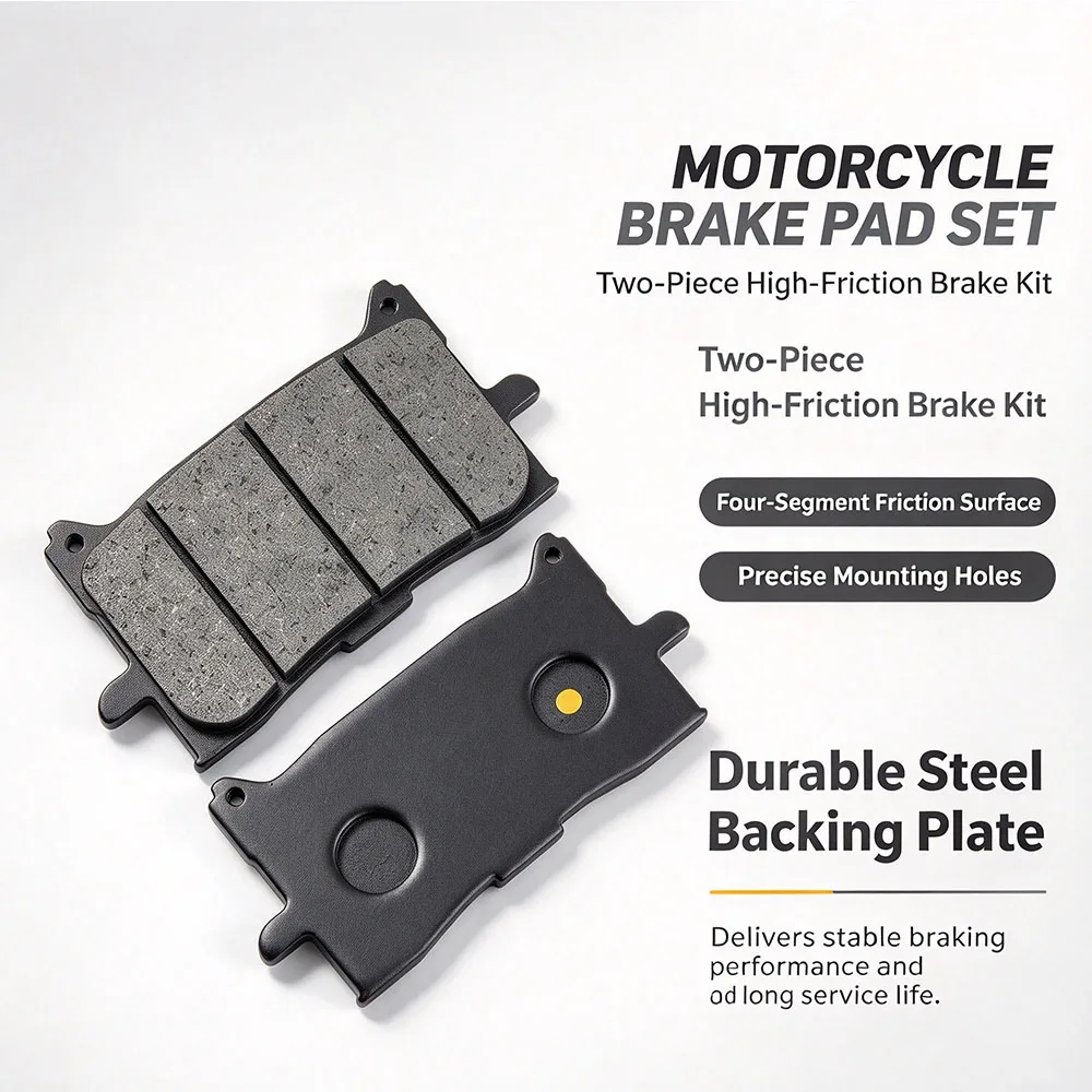 For Honda Africa Twin CRF1100 CRF1000 CRF 1100 1000 CRF1100L CRF1000L 2020-2025 2016-2019 Front Rear Brake Pads Semi-Metallic