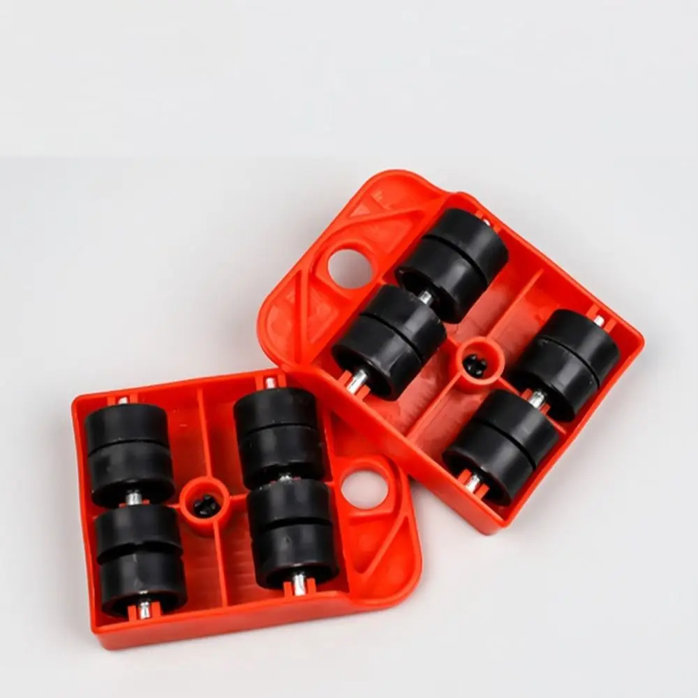 5 ชิ้น/เซ็ตเฟอร์นิเจอร์ Mover Heavy การจัดการสินค้าเครื่องมือล้อบาร์ Mover Roller การจัดการวัสดุเครื่องมือ Sliders