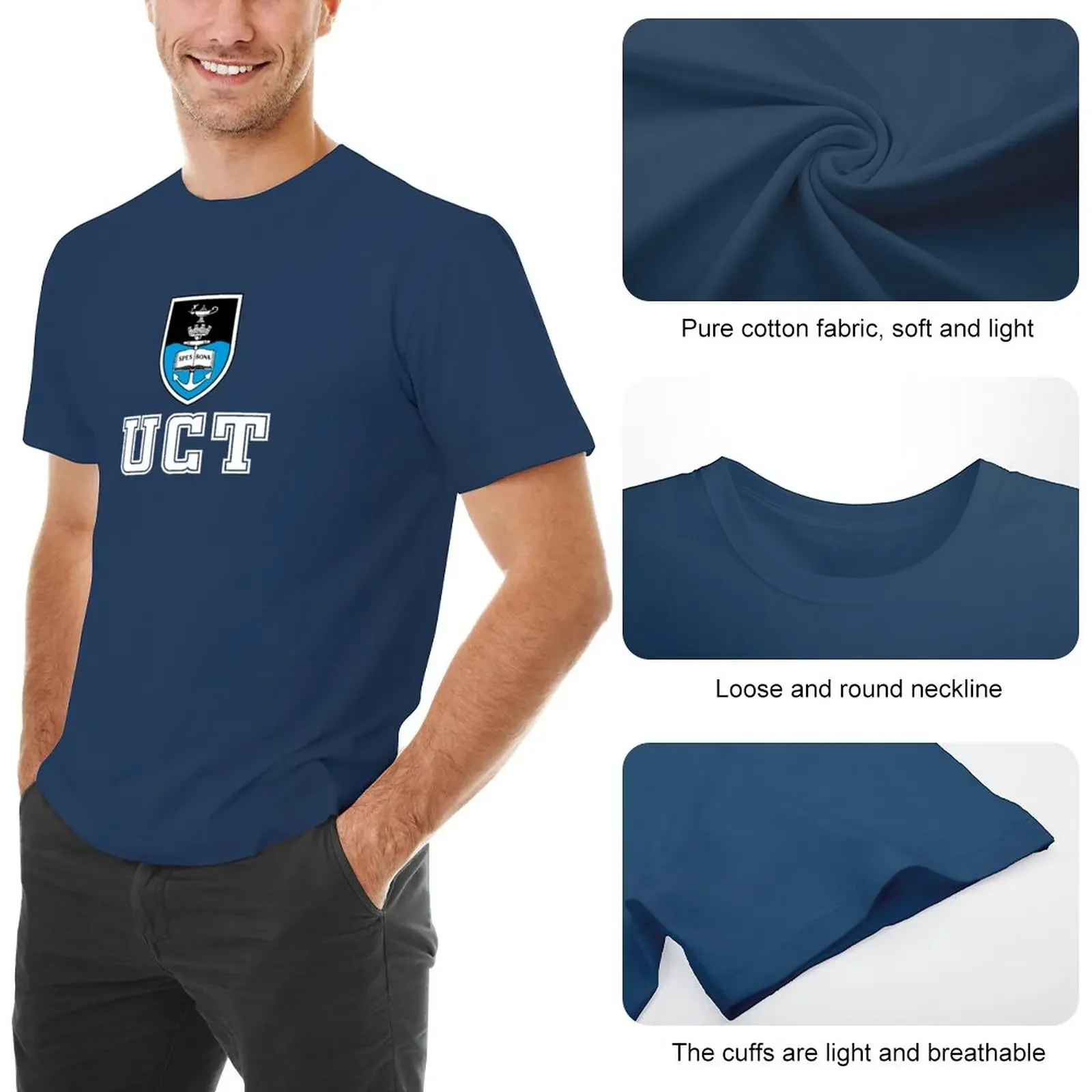 University of Cape Town T-Shirt sweat shirts quick-drying t-shirt men clothing