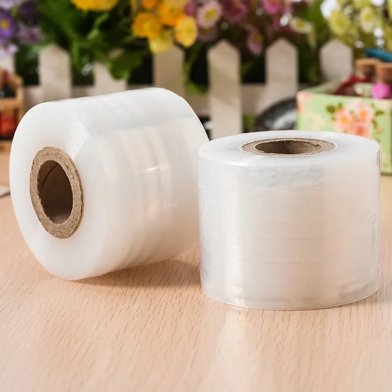 PE Grafting Tape Film Self-adhesive Garden Tree Plants Seedlings Vine Tomato Grafting Accessories Stretchable 3/4/5cm Width