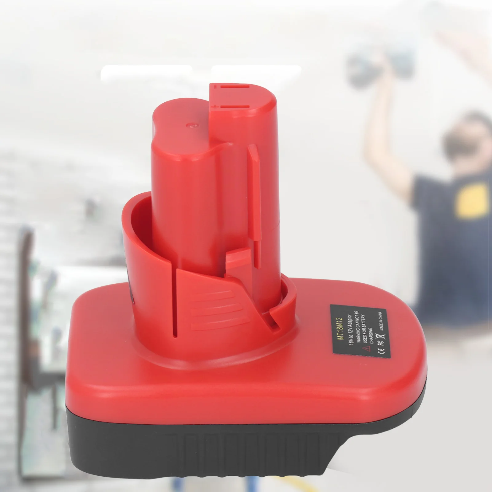 

Преобразователь литиевых аккумуляторов, пластиковый адаптер для аккумуляторов электроинструментов компактного размера, легкий, износостойкий, для BL1830, BL1850, BL1840