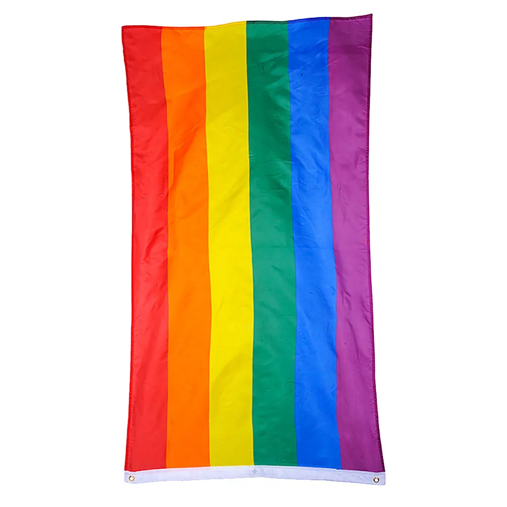 

Флаг «Гордость» 3x5 футов, премиум-класса, сверхпрочный, устойчивый к выцветанию, для улицы и помещений, с латунными люверсами