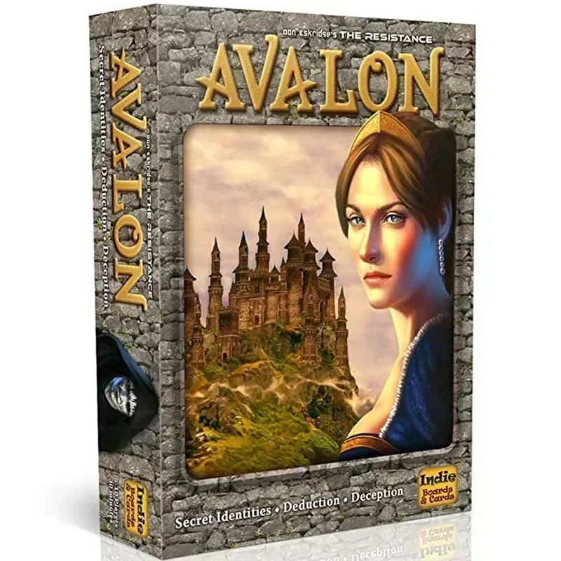 New Board Game Resistance Avalon Family Interactive Full English Board Game Card Children\'s Educational Toys