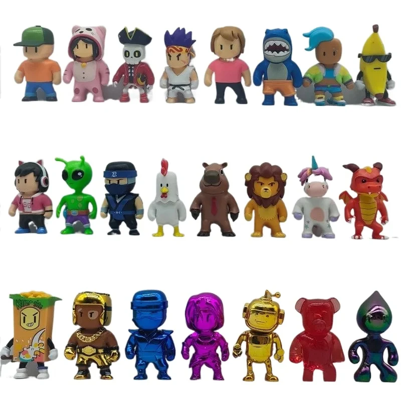 

Фигурка аниме Hot Stumble Guy Dino Monster Banana Man Cactus Alien Unicorn Model-Rare Limited Edition Коллекционная игрушка в подарок