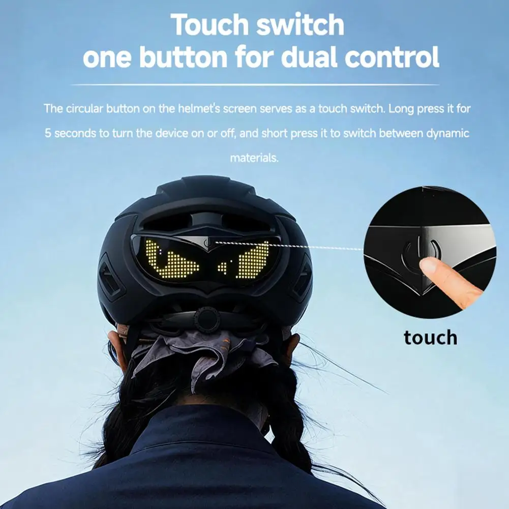 led-helmet-rgb-dynamic-expression-lights-universal-for-bicycles-and-motorcycles-app-controls-multi-scene-led-devil's-eye-lights
