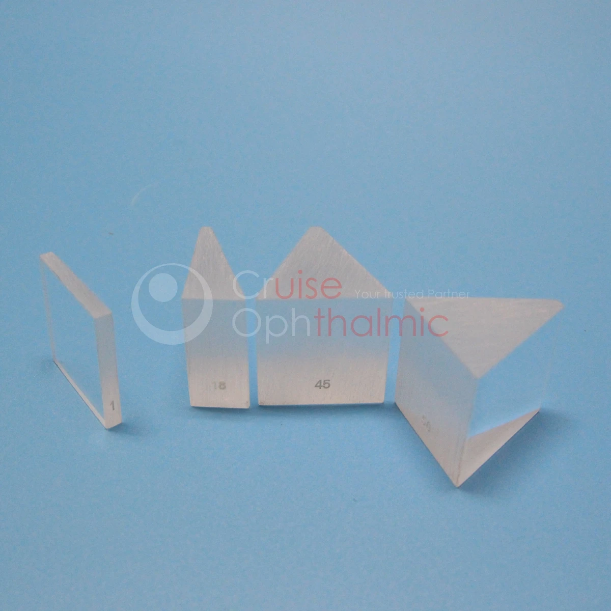 Imagem -06 - Optometria Prisma Blockers Conjunto 22 Deltas Estojo de Alumínio Barra de Retenção Opcional Material Pmma Ps22