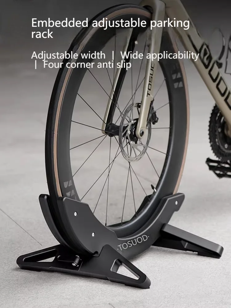 AliExpress TOSUOD Bicycle MTB Floor Stand Indoor Bike Parking Racks Adjustable Widely Adaptable For Road Mountain Bike Accessories