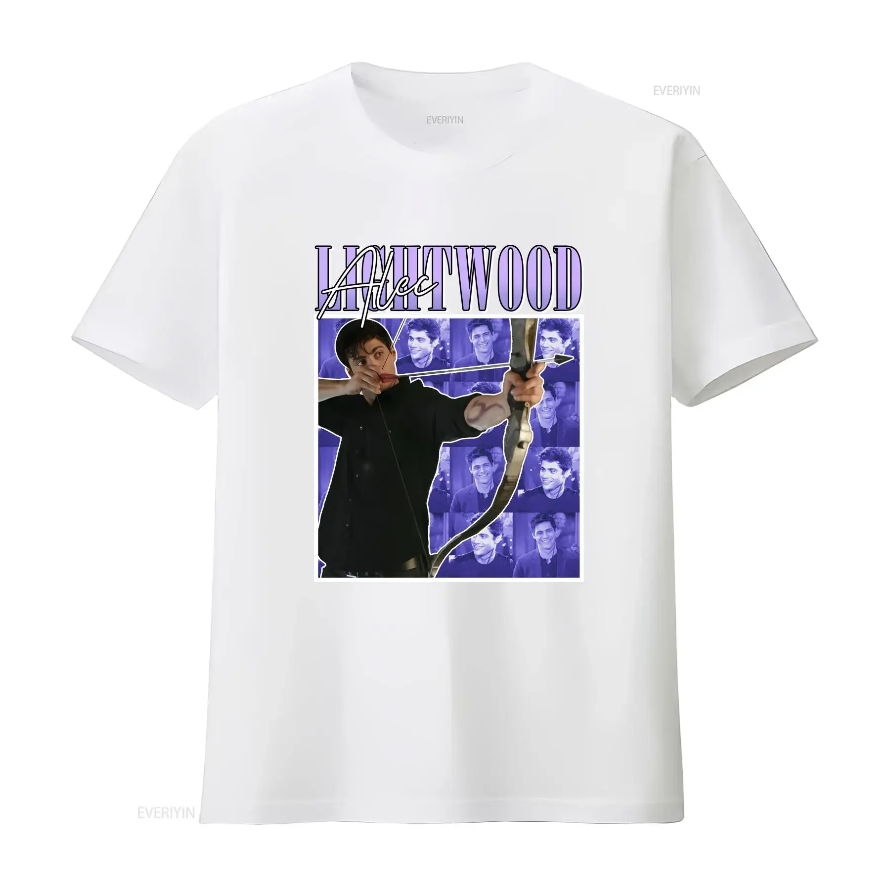 Alec Lightwood 90 s Vintage T Shirt long or short sleeves vintage Washed fashion Stylish Versatile Breathable Comfortable view 4