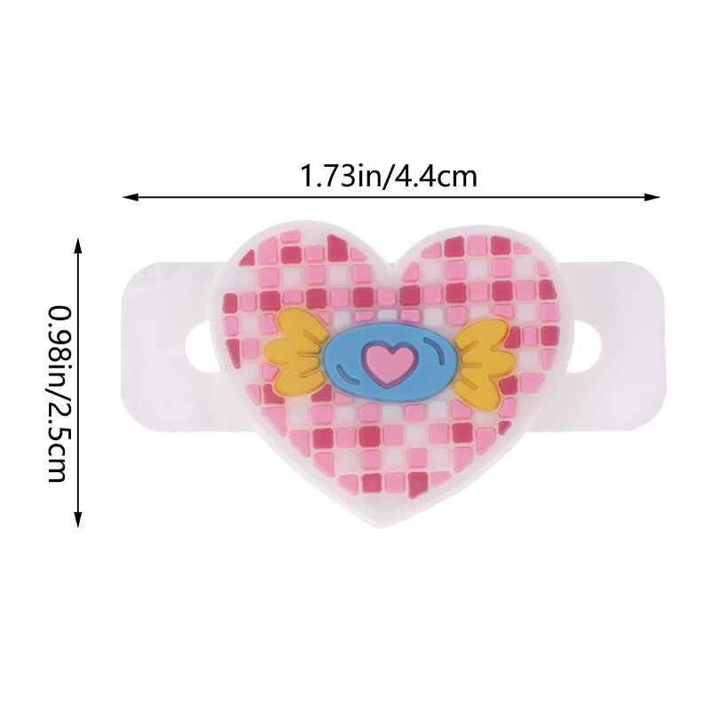 

【ST】Cute Colorful Heart-shaped Silicone Tennis Racket Vibration Dampeners Tennis Racquet Anti Vibration Tennis Accessories