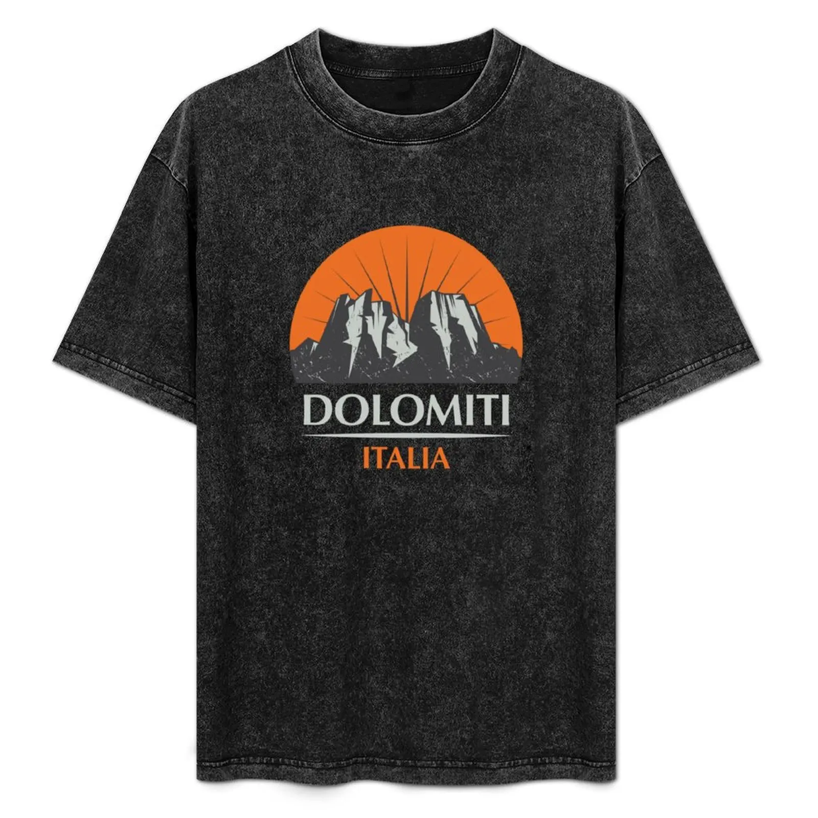 Dolomites Mountains, Dolomiti T-Shirt High Elasticity Sports Tee Shirt