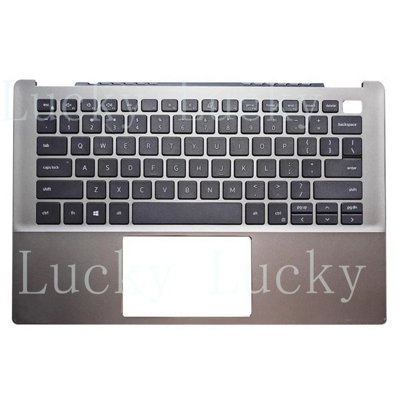 

Клавиатура для ноутбука DELL Latitude 3301 E3301, верхняя часть корпуса (пальмрест), серая, CN-0GFRDT