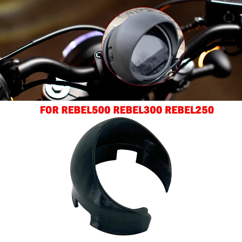 Para HONDA Rebel500 Rebel300 Rebel250 CMX500 300 250 motocicleta instrumento sombrero visera medidor cubierta Protector REBEL piezas