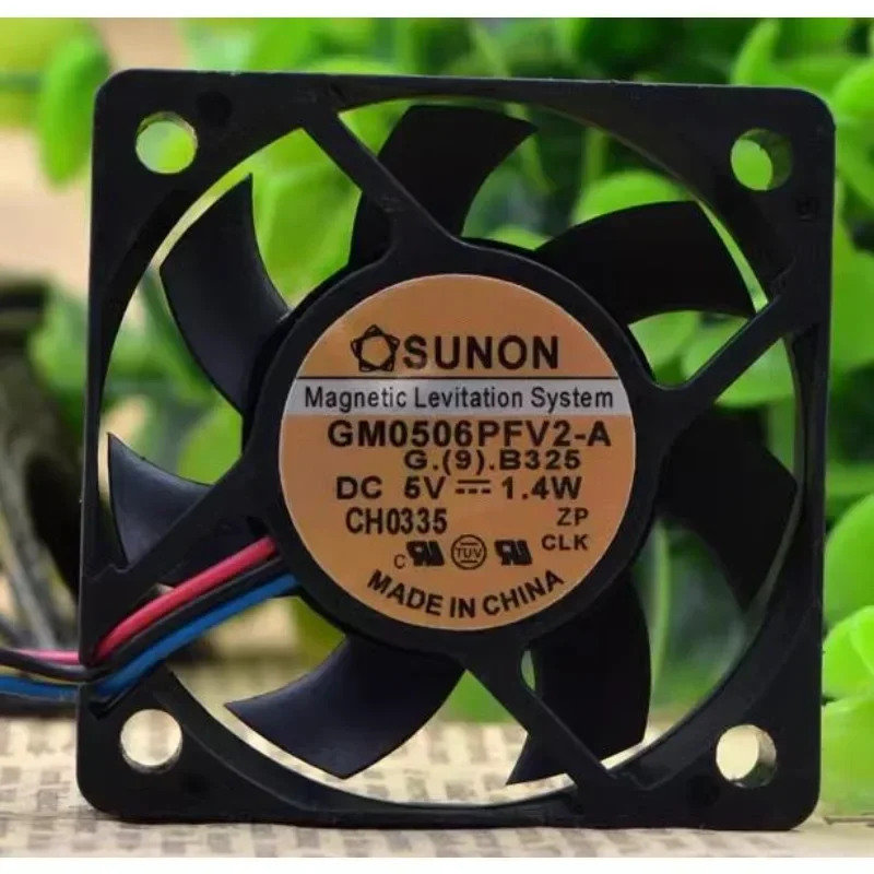 

New CPU Fan For TAJUN GM0506PFV2-A 6cm Magnetic Levitation Fan 6010 5V 1.4W 60*60*10MM