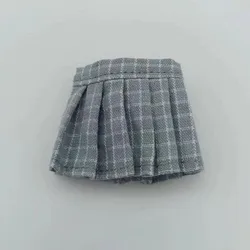 OB11 Clothes Fashion Pleated Skirt School Style Handmade Casual Mini Skirts For 1/12 Bjd Dolls Accessories Obitsu11 Doll Clothes