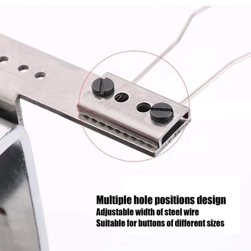 Button Threader For Sewing Machine Double-Headed Helper Tool Button Assist Tool Manual Clamp Fast Sewing Machine Accessories