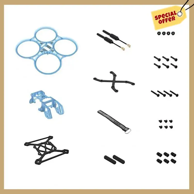 أداء مستقر - لإطار BETAFPV Pavo20 بدون فرش مع دعامة HD VTX المتوافقة مع DJI O3 لأجزاء الطائرة بدون طيار FPV مقاس 2 بوصة B