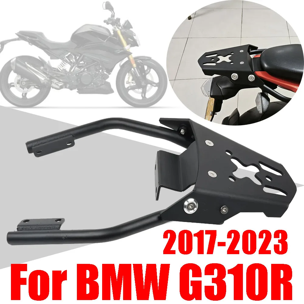 Motorcycle Rear Luggage Rack Cargo Shelf Tail Box Holder Support For BMW G310R G310 R G 310 R 310R 2017 - 2023 2022 Accessories