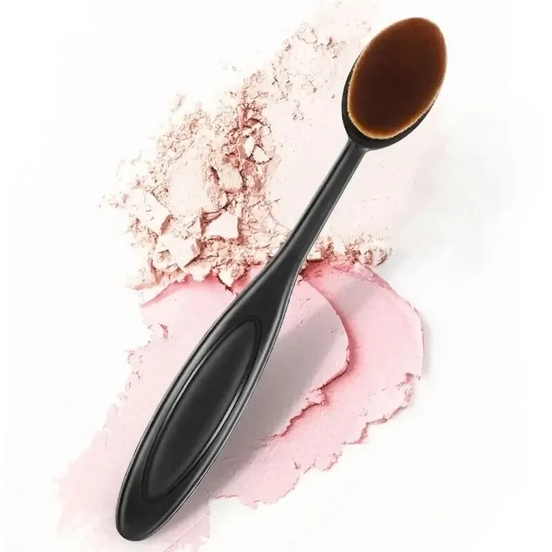 Oval Foundation Brush Large Toothbrush Makeup Brushes Fast Flawless Application Liquid Cream Powder Foundation Sunscreen