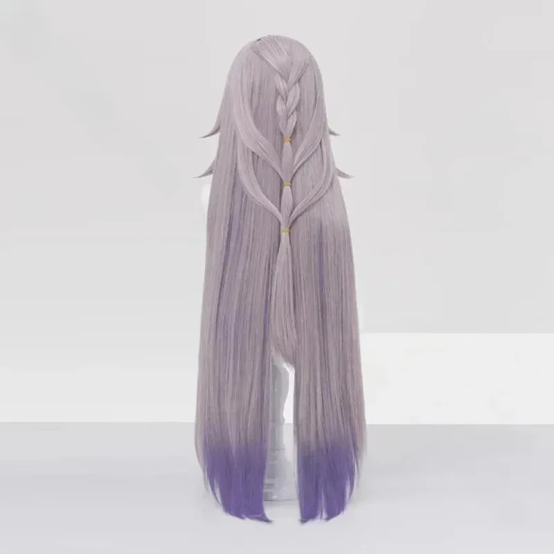 The Herta Cosplay Wig 95 cm Long Straight Mixed Purple Cosplay Wig Anime Heat Resistant Cosplay Wig